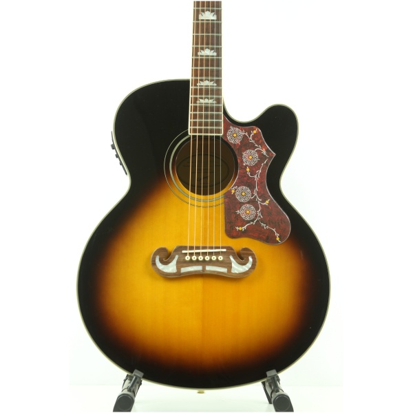 Epiphone J-200EC Studio Solid Top Fishman Sonitone VS Vintage Sunburst gitara elektro-akustyczna - obrazek 6