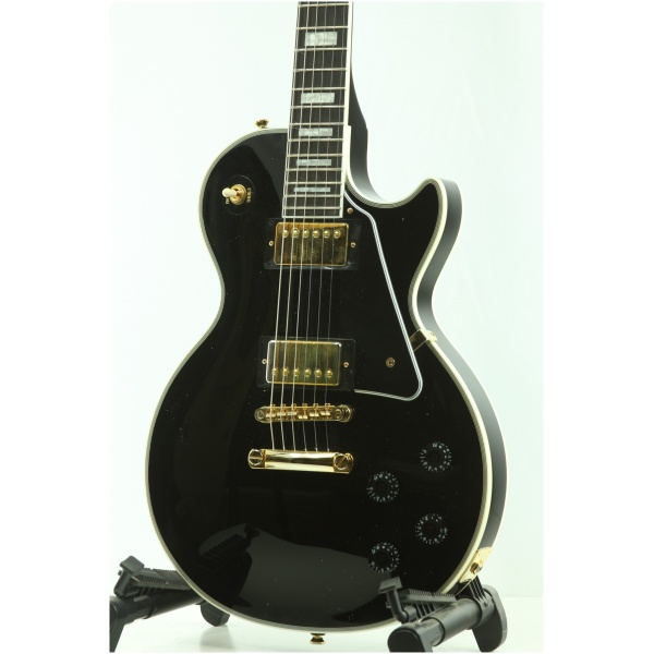 Gitara elektryczna Epiphone Les Paul Custom EB Ebony - obrazek 7