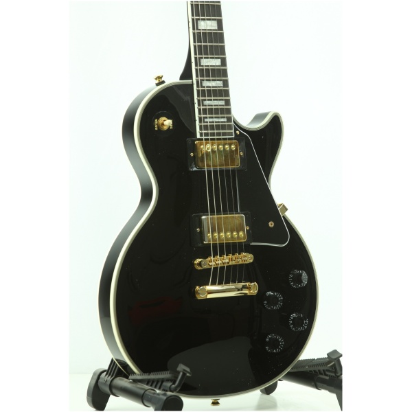 Gitara elektryczna Epiphone Les Paul Custom EB Ebony - obrazek 8