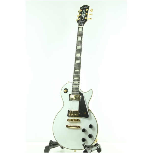 Epiphone Les Paul Custom AW Alpine White gitara elektryczna - obrazek 2