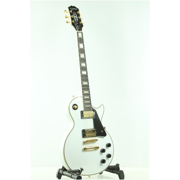 Epiphone Les Paul Custom AW Alpine White gitara elektryczna - obrazek 3