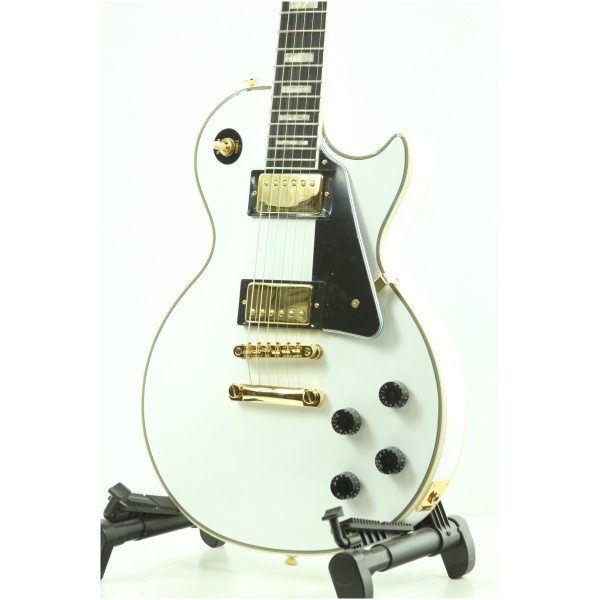 Epiphone Les Paul Custom AW Alpine White gitara elektryczna - obrazek 7