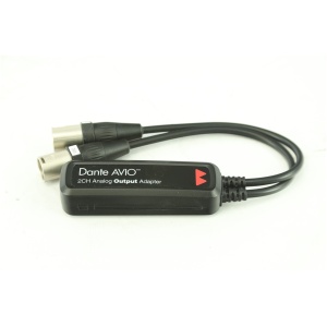 Adapter Audinate Dante AVIO - wyjście analogowe