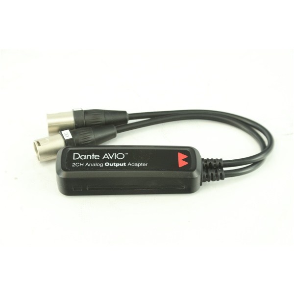 Adapter Audinate Dante AVIO - wyjście analogowe