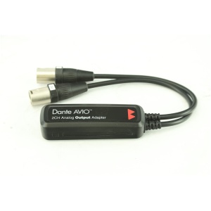 Adapter Audinate Dante AVIO - wyjście analogowe