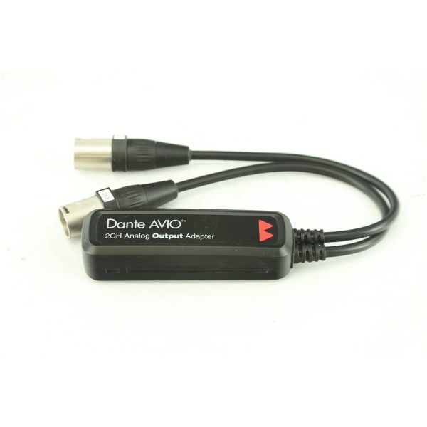 Adapter Audinate Dante AVIO - wyjście analogowe