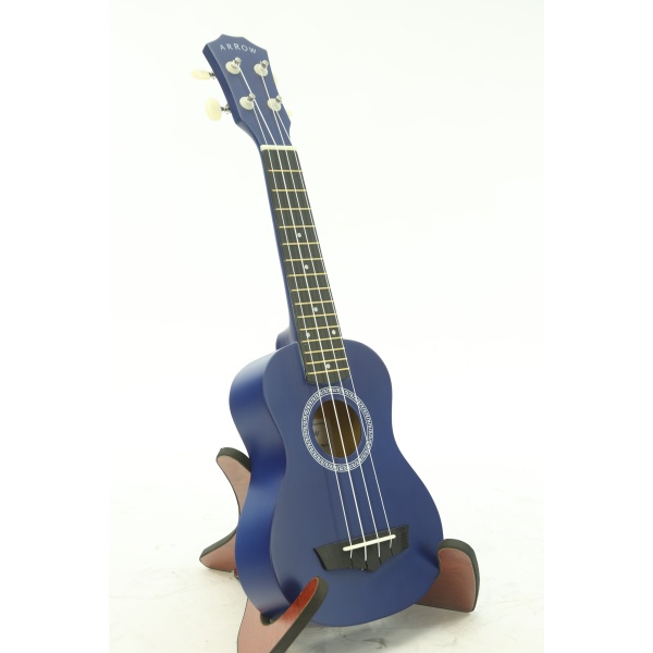 Ukulele sopranowe z pokrowcem Arrow PB10 BL Soprano Blue - obrazek 3