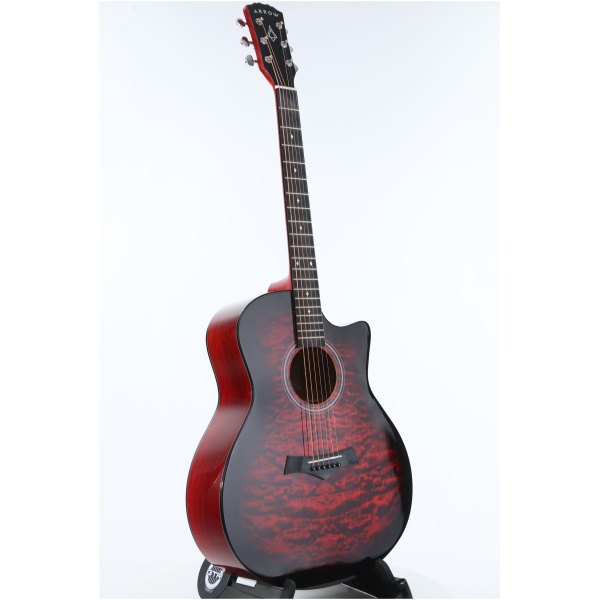 Arrow Tiger Series Red - gitara akustyczna - obrazek 3