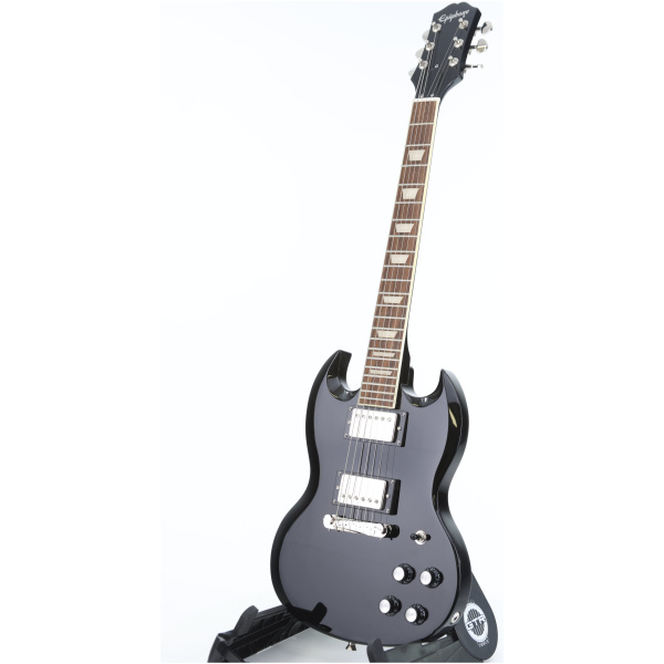 Zestaw gitarowy Epiphone Power Players SG Dark Matter Ebony - obrazek 2