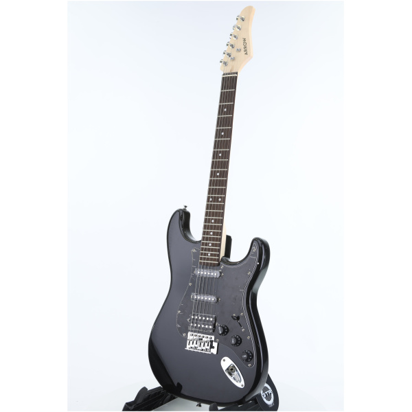 Gitara elektryczna Arrow ST 211 Deep Black Rosewood/black - obrazek 2
