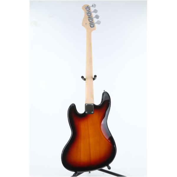 Gitara elektryczna ARROW Louisiana 4 Bass Sunburst Rosewood/white - obrazek 4