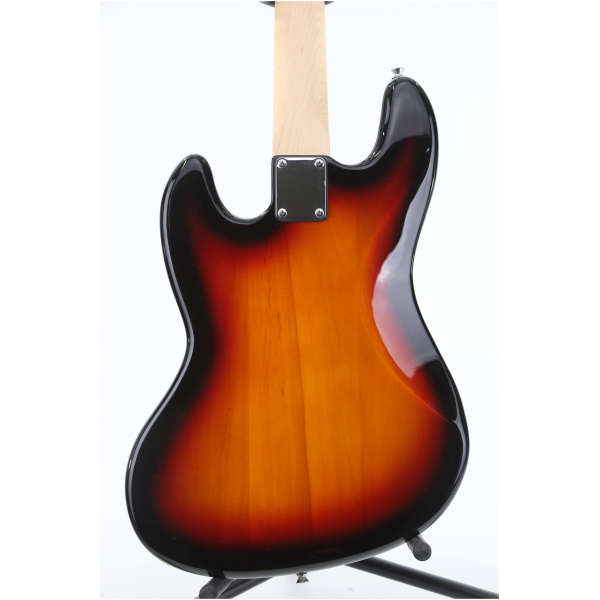 Gitara elektryczna ARROW Louisiana 4 Bass Sunburst Rosewood/white - obrazek 5