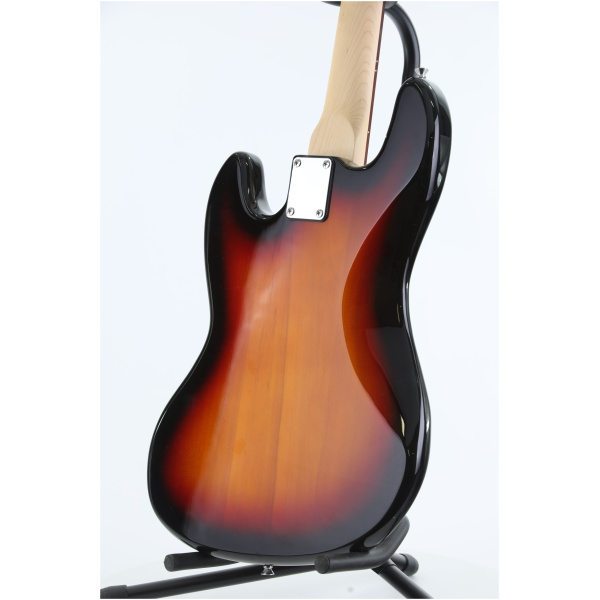 Gitara elektryczna ARROW Louisiana 4 Bass Sunburst Rosewood/white - obrazek 6