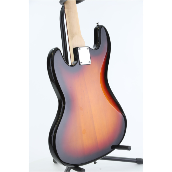 Gitara elektryczna ARROW Louisiana 4 Bass Sunburst Rosewood/white - obrazek 7