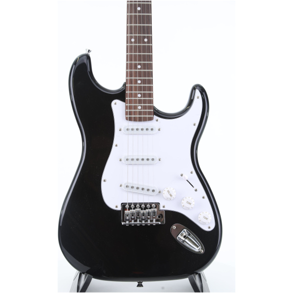 Gitara elektryczna Arrow ST 211 Deep Black Rosewood/white - obrazek 6