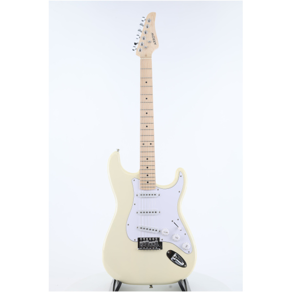 Gitara elektryczna Arrow ST 111 Creamy Maple/white