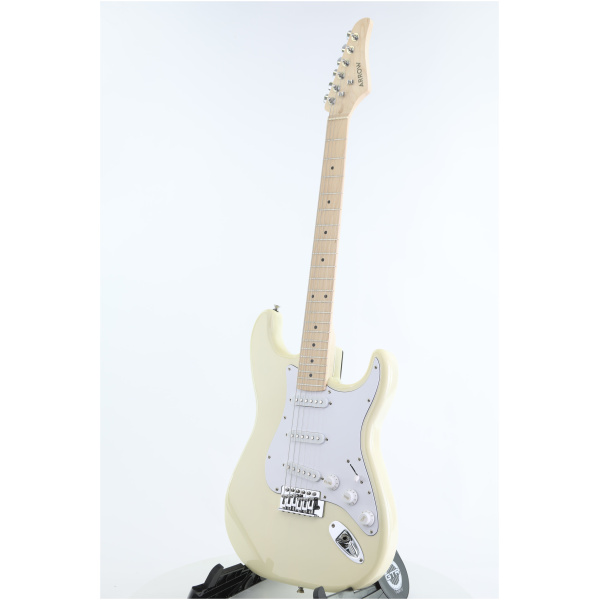 Gitara elektryczna Arrow ST 111 Creamy Maple/white - obrazek 2