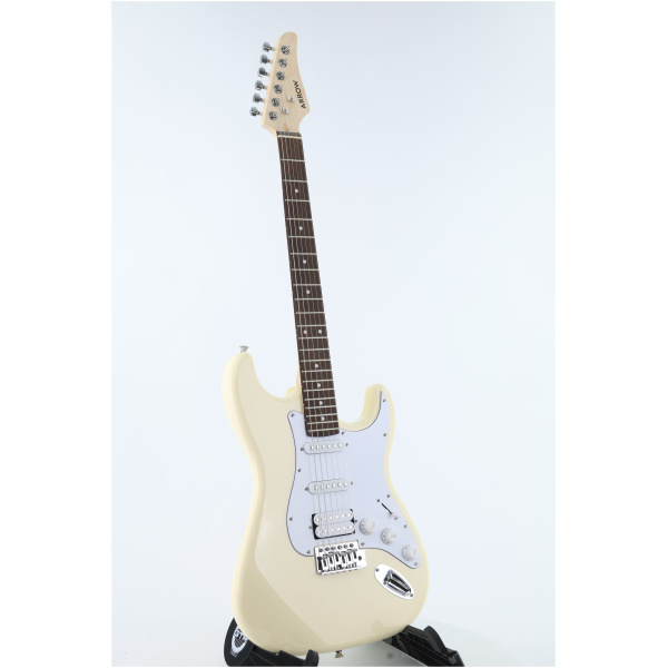 Gitara elektryczna Arrow ST 211 Creamy Rosewood/white - obrazek 3
