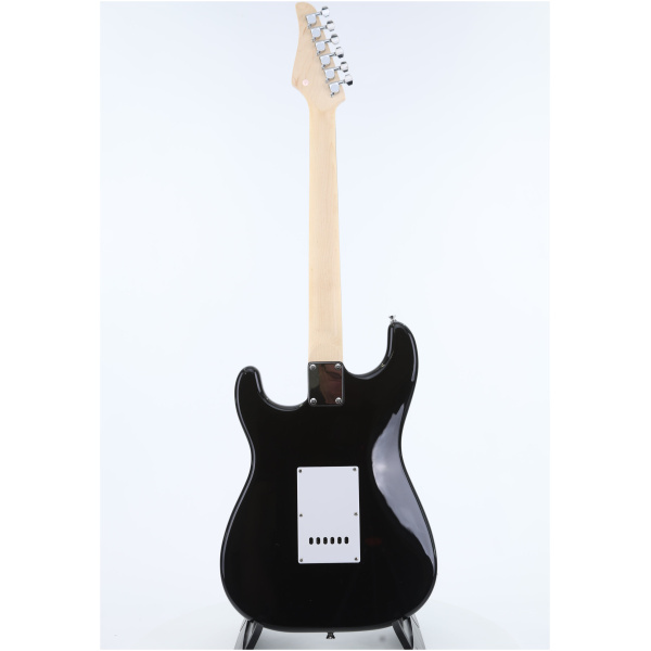 Gitara elektryczna Arrow ST 211 Deep Black Rosewood/white - obrazek 4