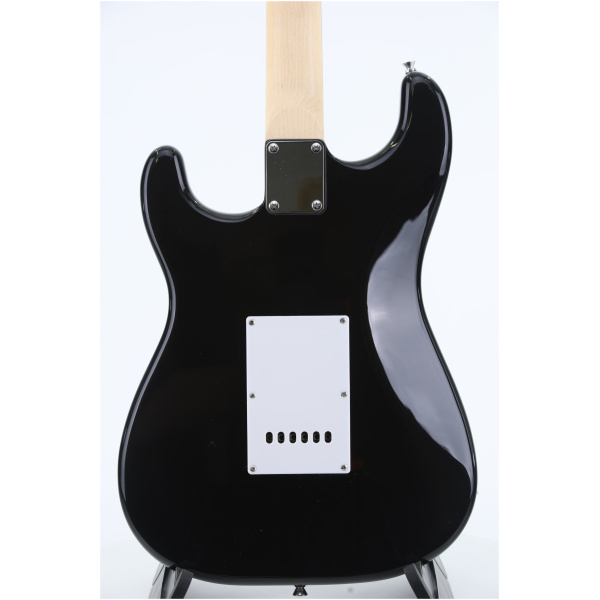 Gitara elektryczna Arrow ST 211 Deep Black Rosewood/white - obrazek 5