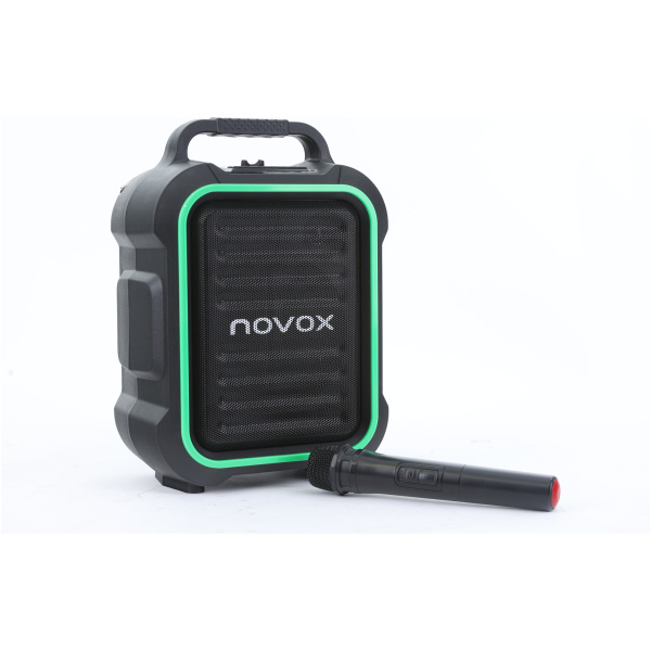 Głośnik przenośny z mikrofonem Novox MOBILITE GREEN