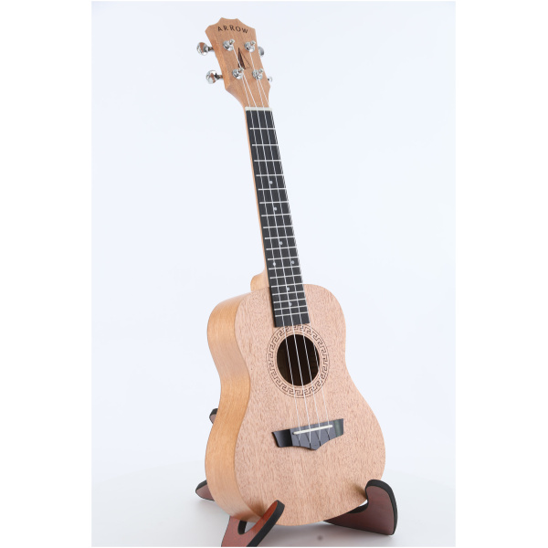 Ukulele koncertowe z pokrowcem Arrow MH10 Okume Concert Ukulele w/bag - obrazek 3