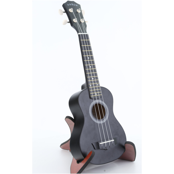 Ukulele sopranowe z zestawem akcesoriów Arrow PB10 BK Soprano Black *SET* - obrazek 3