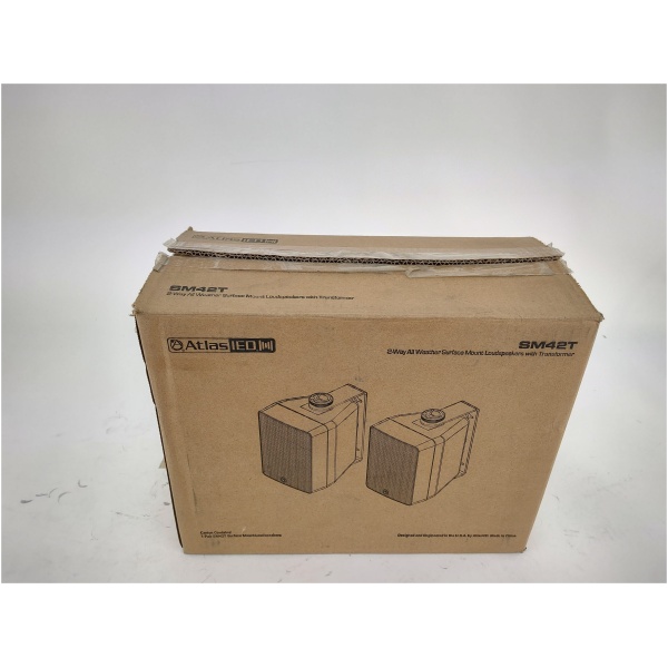 Atlas Sound SM42T-WH - 4" głośnik ścienny biały - obrazek 7