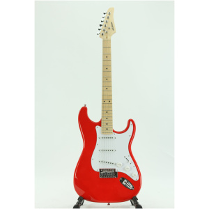 Gitara elektryczna Arrow ST 111 Diamond Red Maple/white