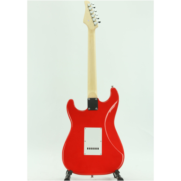 Gitara elektryczna Arrow ST 111 Diamond Red Maple/white - obrazek 4
