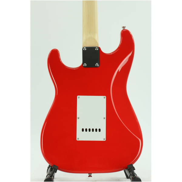 Gitara elektryczna Arrow ST 111 Diamond Red Maple/white - obrazek 5