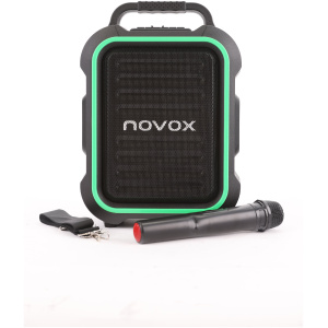 Głośnik przenośny z mikrofonem Novox MOBILITE GREEN
