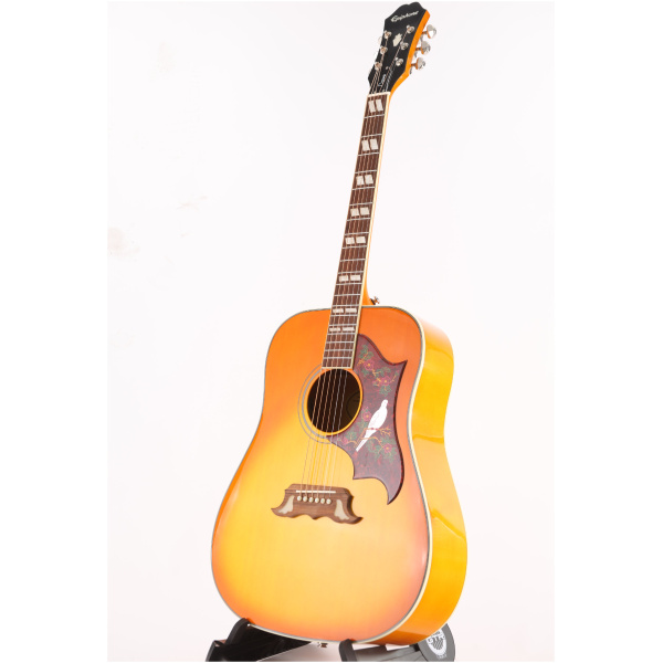 Epiphone Dove Studio Solid Top Fishman Sonitone VB Violinburst gitara elektro-akustyczna