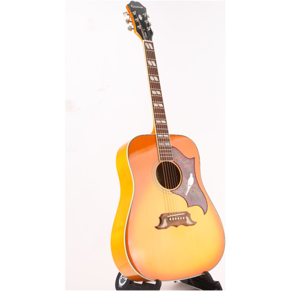 Epiphone Dove Studio Solid Top Fishman Sonitone VB Violinburst gitara elektro-akustyczna - obrazek 2