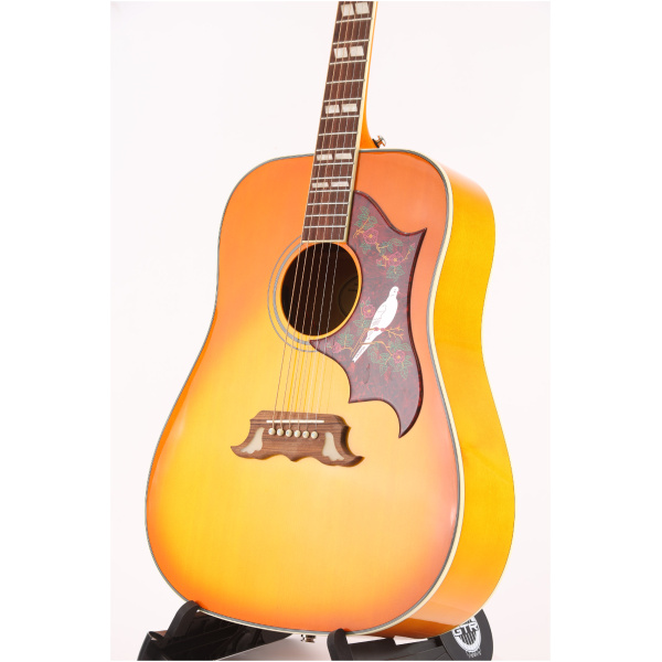 Epiphone Dove Studio Solid Top Fishman Sonitone VB Violinburst gitara elektro-akustyczna - obrazek 4