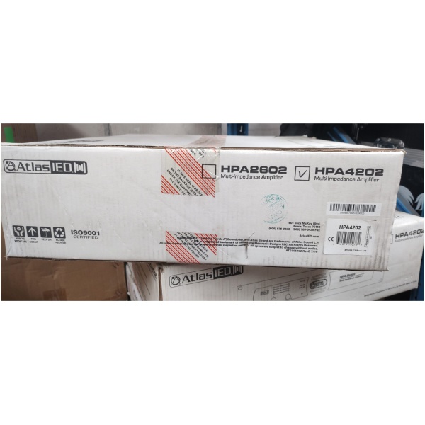 Atlas Sound HPA4202 - wzmacniacz 2x200W - obrazek 4