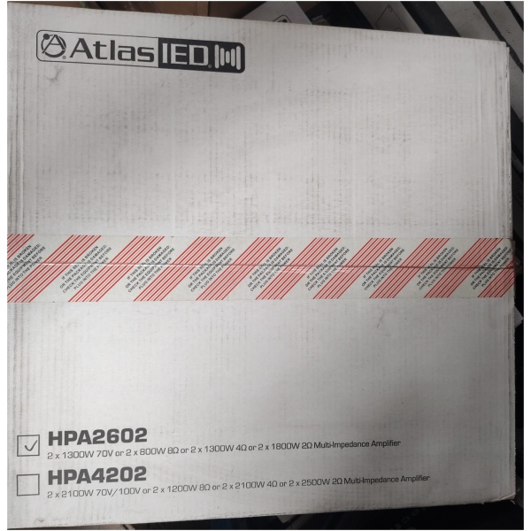 Atlas Sound HPA2602 - wzmacniacz 2x600W - obrazek 2