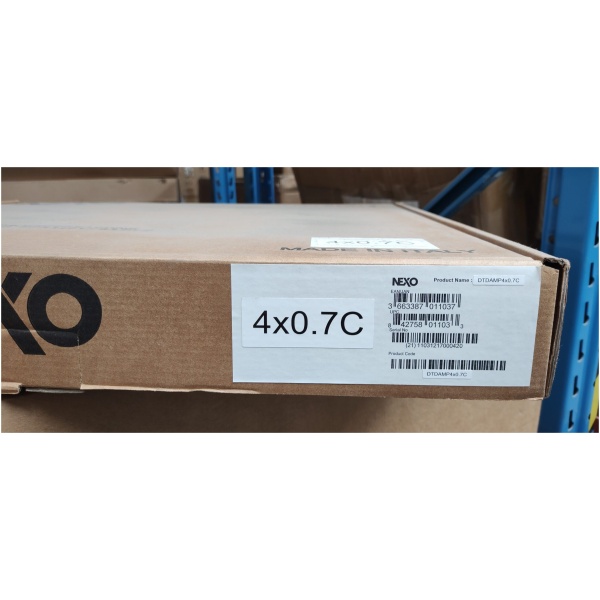 NEXO DTDAMP 4x0.7C - wzmacniacz 4-kanałowy 4x700 W - obrazek 2