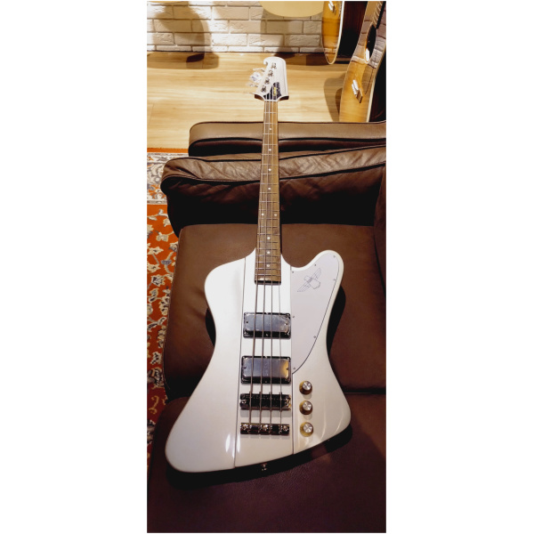 Epiphone Thunderbird '64 (Incl. Premium Gig Bag) Silver Mist gitara elektryczna - obrazek 3