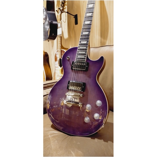 Epiphone Les Paul Modern Figured (Incl. Premium Gig Bag) Purple Burst gitara elektryczna - obrazek 5