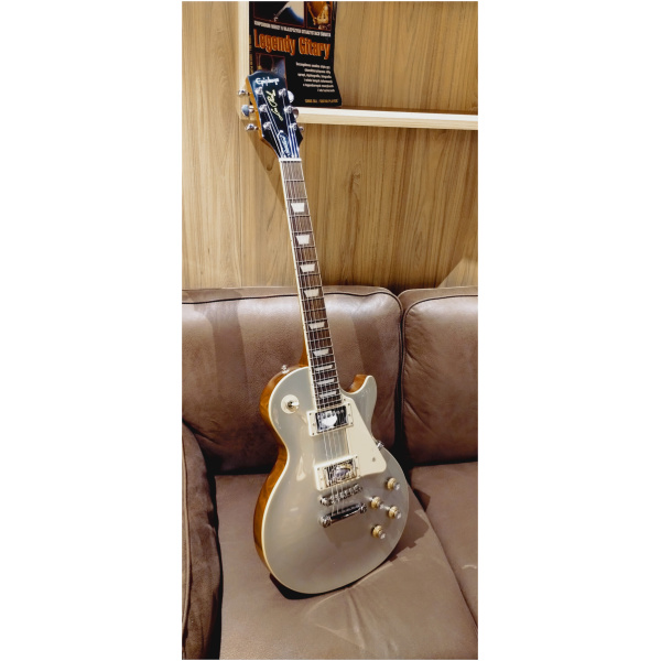 Epiphone Les Paul Standard 60s (Incl. Premium Gig Bag) Silver Mist gitara elektryczna - obrazek 2