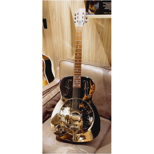 Gitara Epiphone Dobro Hound Dog M-14 Metal Body Nickel