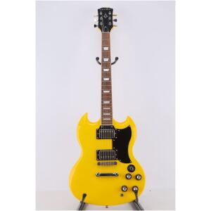 Arrow Twincut SG22 Banana Custard Rosewood/Black – gitara elektryczna