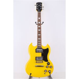 Arrow Twincut SG22 Banana Custard Rosewood/Black – gitara elektryczna
