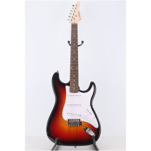 Arrow Tonecaster ST 111 Tobacco Burst Rosewood/White – gitara elektryczna