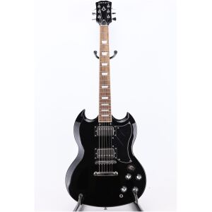 Arrow Twincut SG22 Abyss Black – gitara elektryczna